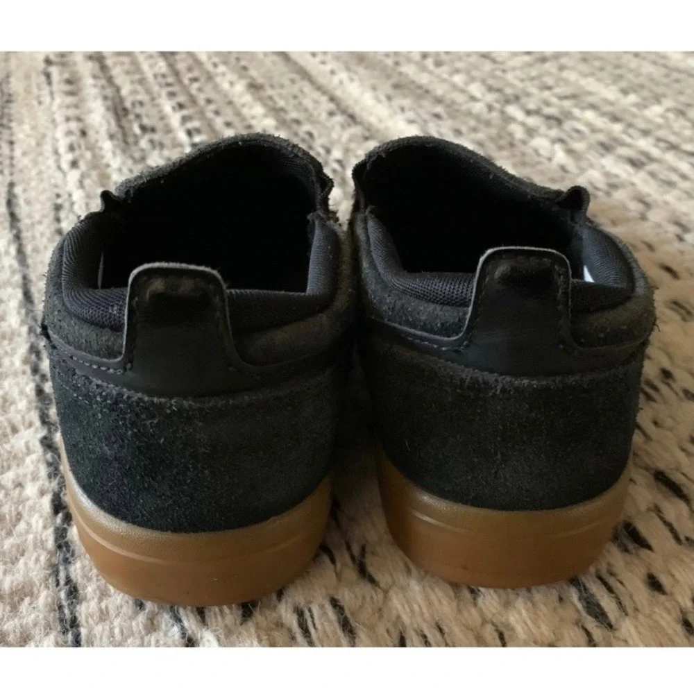 New Balance 306 Jamie Foy Slip On Black Gum Suede Skate Shoes Mens 5